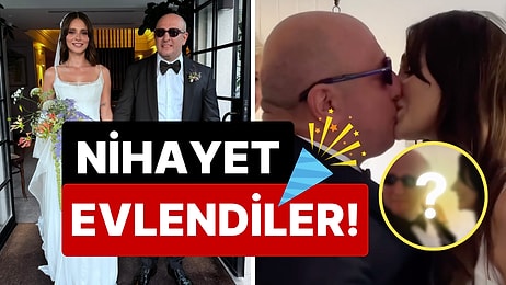 Nihayet "Sonsuza Dek Evet" Dediler: Damat Serkan Keskin, Gelini Meriç Aral'ı Görünce Gözyaşlarını Tutamadı!