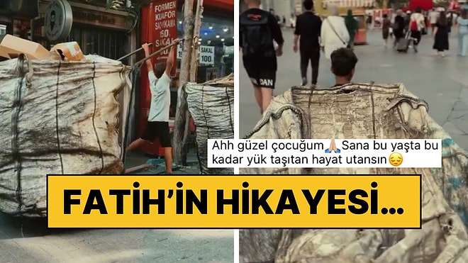 Kağıt Toplayıcılığı Yapan Küçük Fatih’in Röportajı Hepimizi Tek Yürek Haline Getirdi