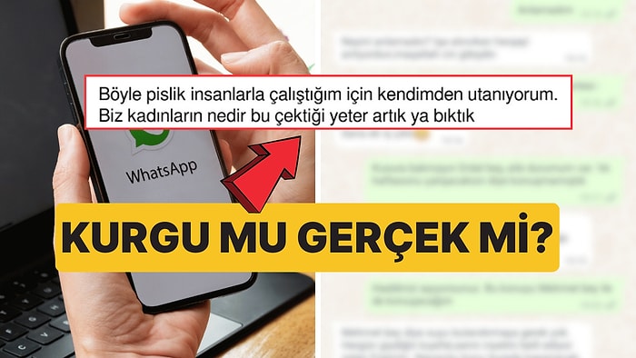 Patronunun WhatsApp'taki Taciz Mesajlarını Sosyal Medyada İfşa Eden Kullanıcı: Kurgu mu Gerçek mi?