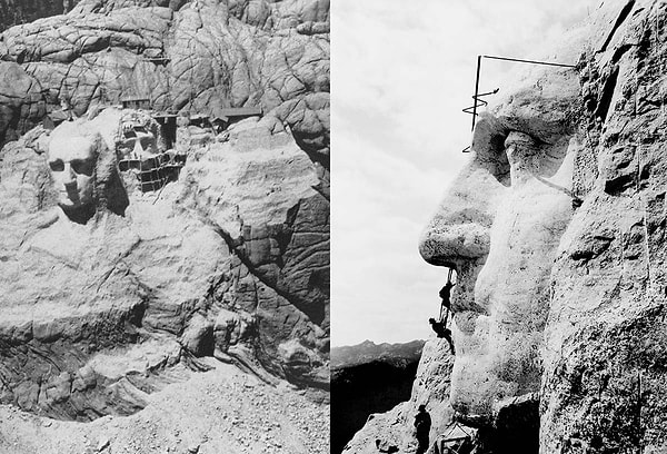 6. ABD- Mount Rushmore'un İnşası, 1927 – 1941