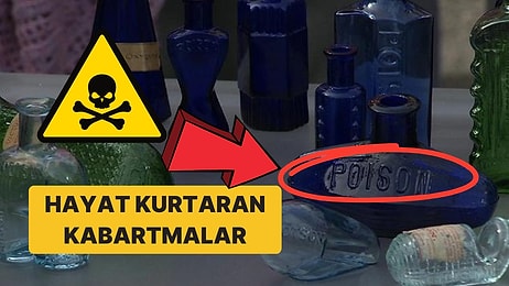 Önceden Evlerde Sıkça Kullanılan Cam Şişelerdeki Kabartmaların Hayat Kurtardığını Biliyor muydunuz?