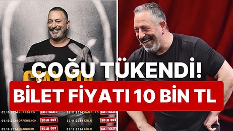 Çoğu Tükendi Bile: Cem Yılmaz'ın Avrupa Turnesi İçin Belirlenen Bilet Fiyatları Dudak Uçuklattı!