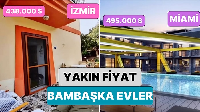 İzmir'de ve Miami'de Hemen Hemen Aynı Fiyata Satılan İki Evin Karşılaştırıldığı Video Sinir Bozdu