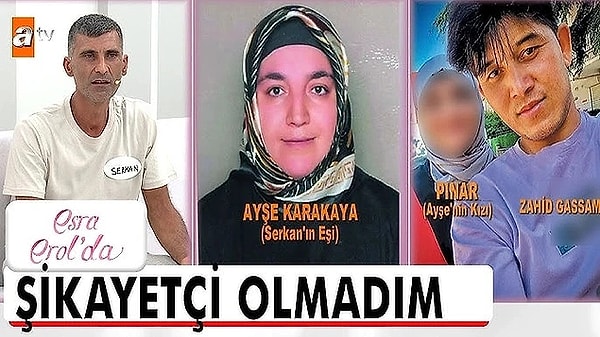 atv'de yayınlanan Esra Erol'da programında 15 yaşındaki zihinsel engelli kızı istismar edip hamile bırakan yabancı uyruklu Zahid bugün küçük kızın anne ve babasıyla beraber gözaltına alındı.