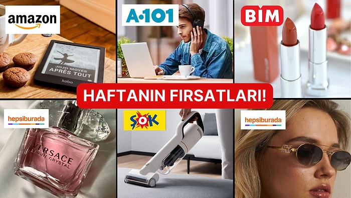 Haftanın Tüm İndirimleri Burada! Hepsiburada'dan Amazon'a Dikkat Çeken İndirimler ve Aktüel Katalogları