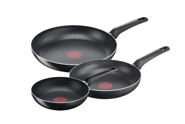 5. Tefal B55691 Titanyum 1X SimpleCook 3'lü Tava Seti 20/24/28 cm - 2100119732