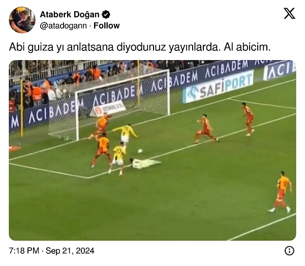 Galatasaray maçında oyuna sonradan giren Nesyri, boş kaleye atamayınca sosyal medyada gündem oldu. 👇