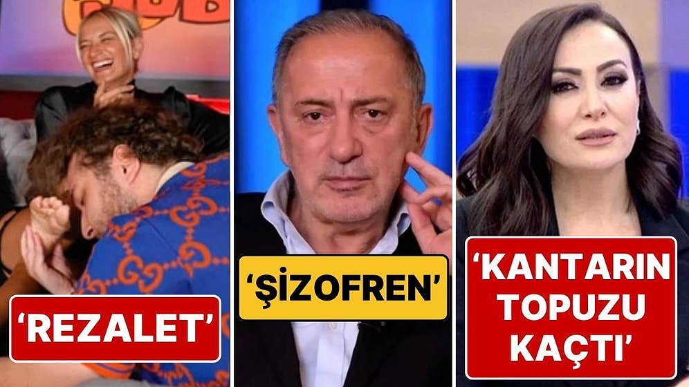 RTÜK Başkanı Ebubekir Şahin’den Fatih Altaylı’ya, Youtube Yayınlarına ve Sokak Röportajlarına Sert Sözler