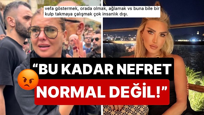 Metin Arolat'ın Cenazesinde Gözyaşlarına Boğulan Gülben Ergen'e Ezeli Düşmanı Seren Serengil'den Ağır Sözler!