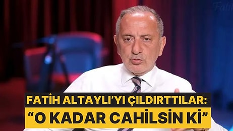 Fatih Altaylı Kendisini Eleştiren Bir Sosyal Medya Kullancısına Verdiği "Şaft" Cevabı ile Gündem Oldu