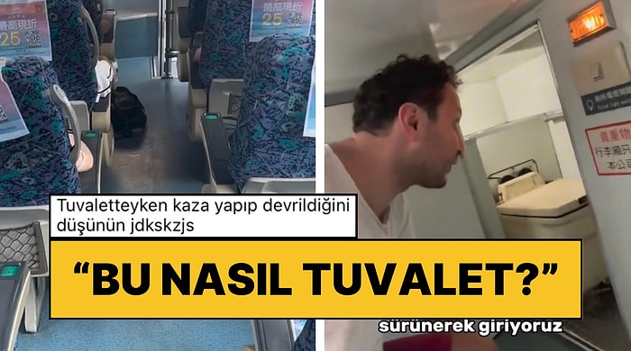 Tayvan’da Şehirler Arası Otobüsün Tuvaleti Görenleri Şoke Ediyor: “Yedi Cüceler İçin mi?”