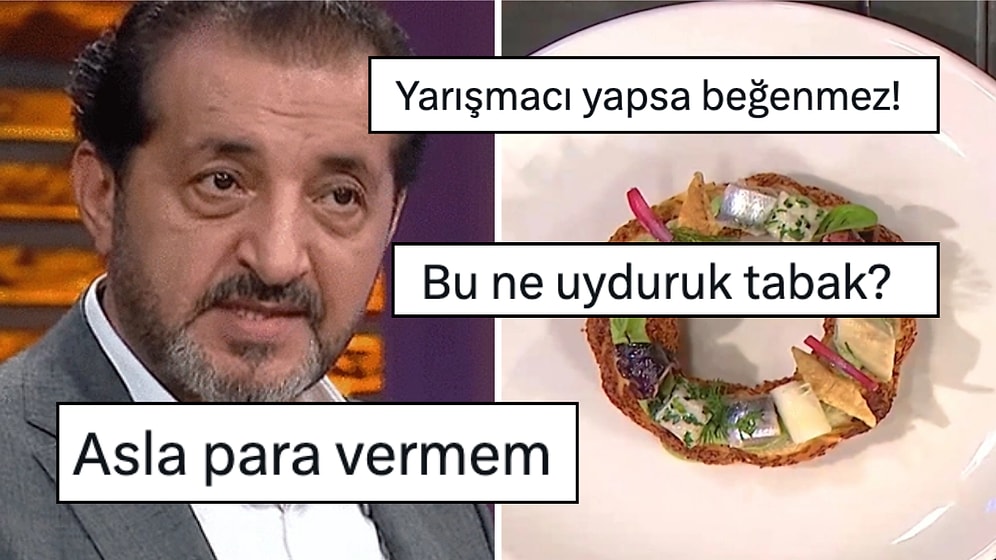 MasterChef'te Şef Mehmet Yalçınkaya'nın Yaptığı İmza Tabak Dalga Konusu Oldu!