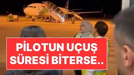 Pilotun Uçuş Süresi Bitti, Yolcular Elazığ Havalimanı'nda Kaldı!