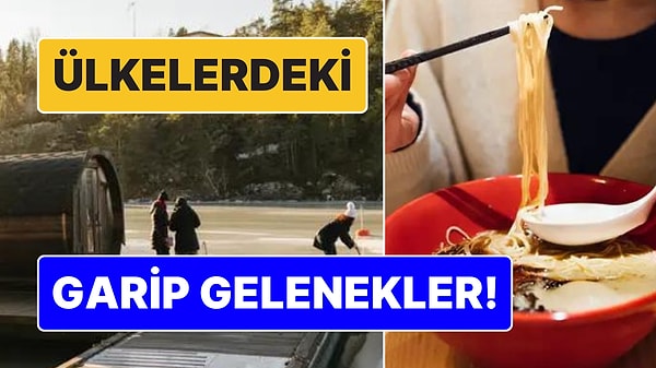 8. Bahşiş Vermemek, Saunaya Çıplak Girmek, Çorbayı Şapırdatmak: Ülkelerdeki Garip Gelenekler