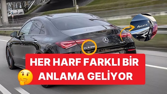 Mercedes'lerin Arkasındaki Sır! Mercedes Serilerini Temsil Eden Harflerin Her Biri Farklı Bir Anlama Geliyor!