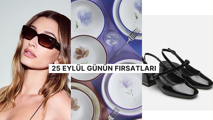 Bugün İndirimde Neler Var? Vogue Güneş Gözlüklerinden Hotiç Marka Ayakkabılara 25 Eylül 2024 Günün Fırsatları