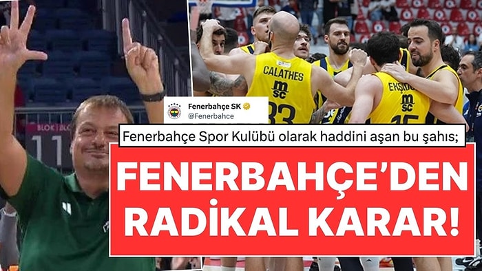 Fenerbahçe'den Ergin Ataman'a Tepki! Milli Takıma Sporcu Yollamayacaklar!