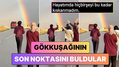 Altın Dolu Sandık Nerede? Bir Aile Gökkuşağını Takip Ederek Bitiş Noktasını Görüntüledi