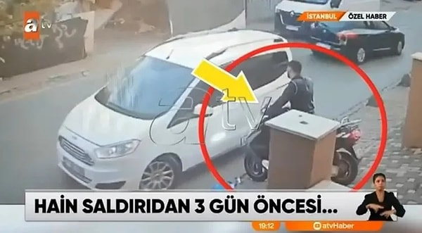 ATV Haber’de yer alan görüntülerde, Yunus Emre Geçti’nin gündüz vakti yol kenarında duran motosikleti çalarak kayıplara karıştığı görülüyor.