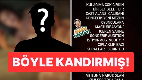 Bir Ajans Çalışanının Bazı Oyunculardan Cinsel İçerikli Videolar İstediği İddia Edildi!