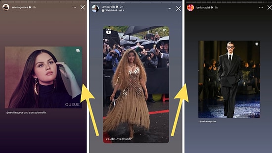 Podyuma Dönen Bella Hadid'den Cardi B'nin Tarzına 26 Eylül'de Yabancı Ünlülerin Yaptığı Instagram Paylaşımları
