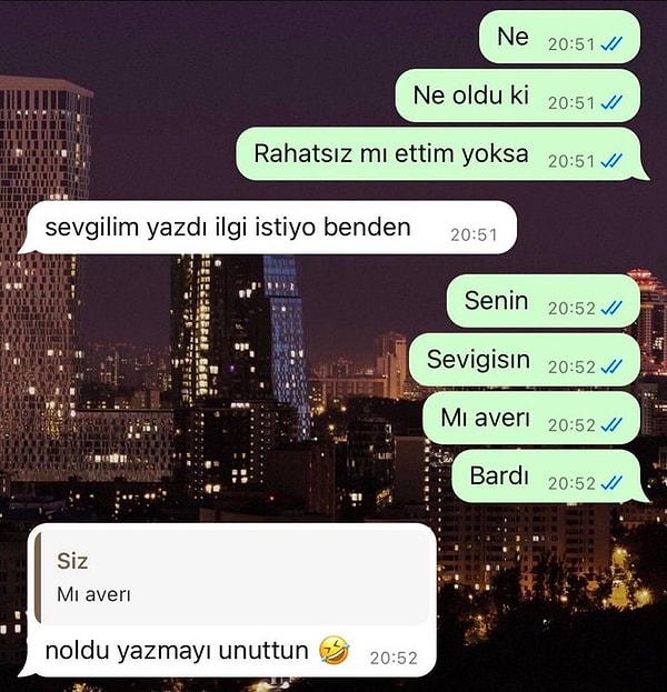 Meğer bir de sevgilisi varmış 👇