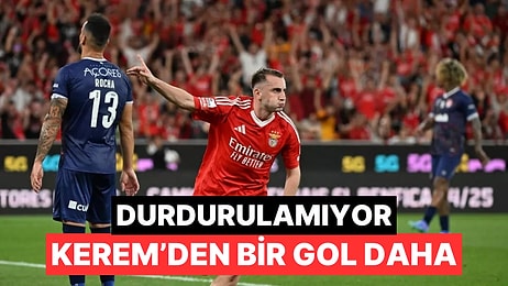 Kerem Aktürkoğlu, Benfica'yı Sırtlamaya Devam Ediyor