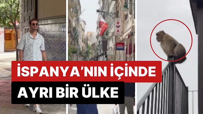 Bir Türk Gezgin İspanya'nın İçinde Pasaportla Girilen Gizemli Ülke Cebelitarık'ı Keşfetti