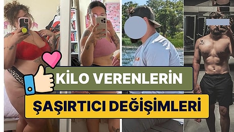 Kilo Vererek Vücutlarını ve Hayatlarını Tamamıyla Değiştiren Kişilerden 15 İnanılmaz Fotoğraf