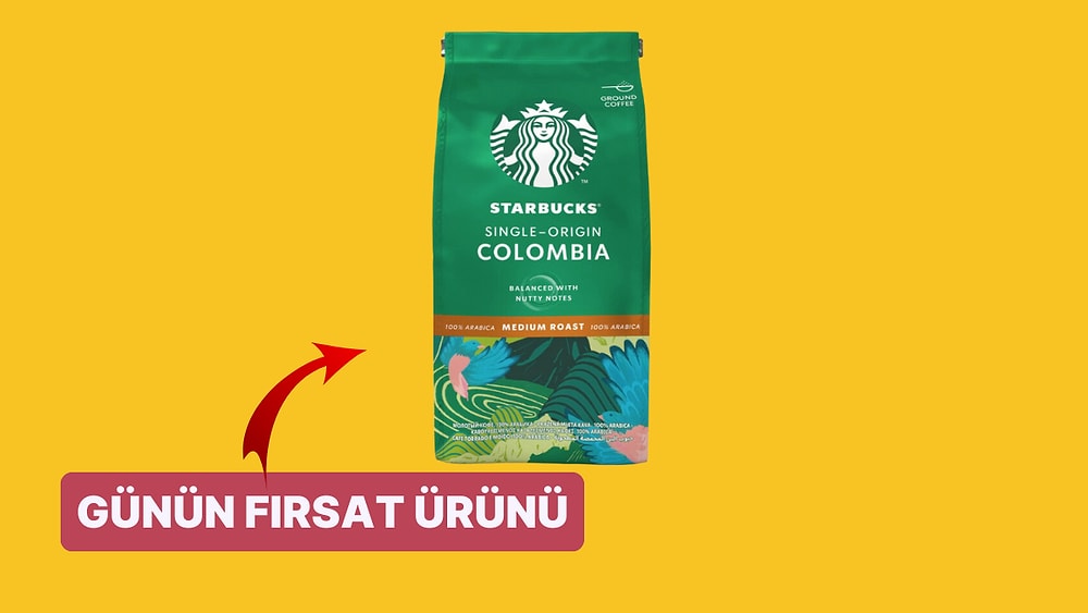 Günün Fırsatı: En Sevilenlerden Starbucks Single-Origin Colombia Öğütülmüş Kahve İndirimde!