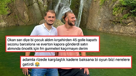 FM'de Keşfettiği Wonderkid'le Rize'de Karşılaşıp Arkadaş Olan Kullanıcı Oyunun Gücüne İnandırdı!