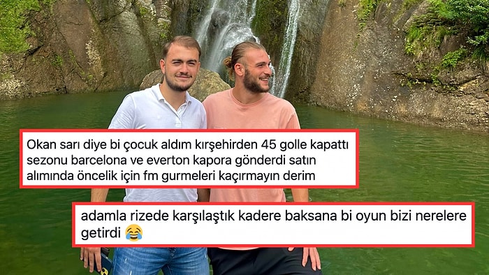 FM'de Keşfettiği Wonderkid'le Rize'de Karşılaşıp Arkadaş Olan Kullanıcı Oyunun Gücüne İnandırdı!