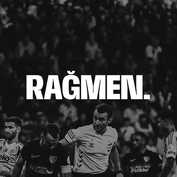 Beşiktaş sosyal medya hesabından da konuya dair paylaşım yaparak tepkisini göstermişti.