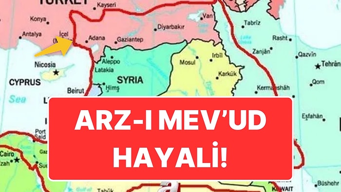 Cumhurbaşkanı Erdoğan da İsrail İçin Uyarmıştı: Hedef Arz-ı Mev'ud Haritasındaki İller mi?