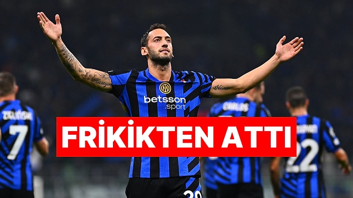 Inter Forması Giyen Hakan Çalhanoğlu'ndan Kızılyıldız Ağlarına Muhteşem Gol