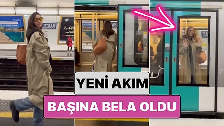 Yeni Video Akımı Başına Bela Oldu: Metro İstasyonunda Videosunu Çekerken Telefonunu Koyduğu Yerde Unuttu