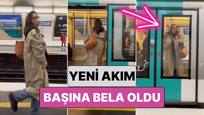 Yeni Video Akımı Başına Bela Oldu: Metro İstasyonunda Videosunu Çekerken Telefonunu Koyduğu Yerde Unuttu