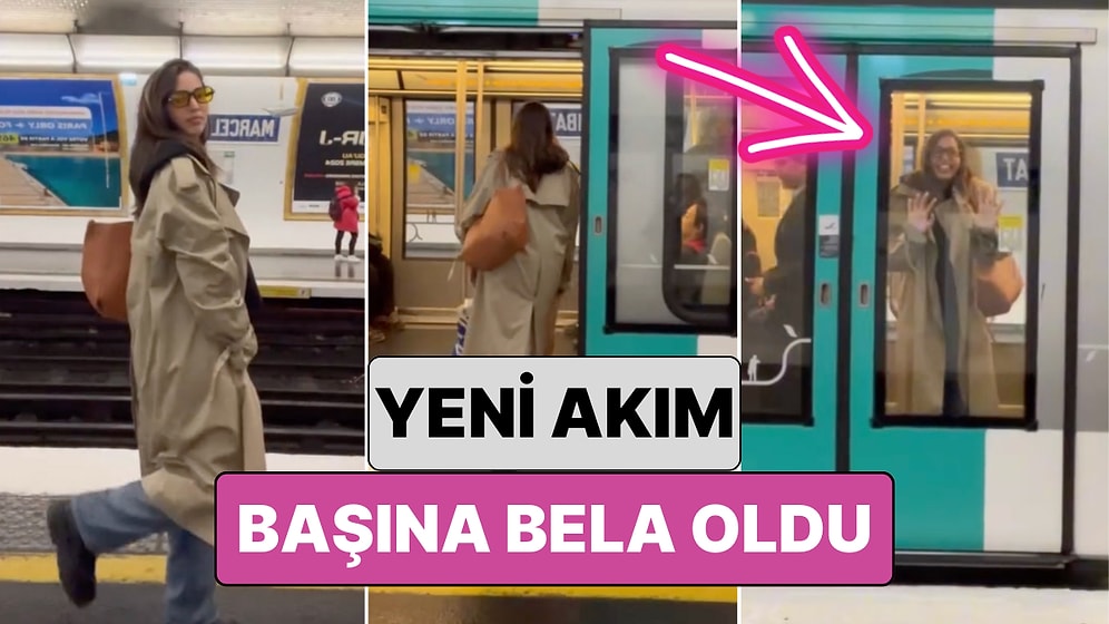 Yeni Video Akımı Başına Bela Oldu: Metro İstasyonunda Videosunu Çekerken Telefonunu Koyduğu Yerde Unuttu