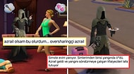 Sims'te Mahalle Yanarken İtfaiyeyi Lafa Tutan Azrail Oyunculara Absürt Anılarını Hatırlattı