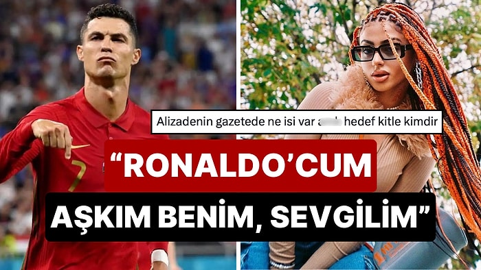 Sosyal Medyada Ronaldo'nun Evinden Çıktığı Yönünde Bir Haber Paylaşan Alizade Goygoycuların Diline Düştü