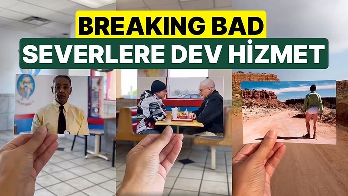 Breaking Bad Severlere Dev Hizmet: Dizinin Hayranı Çekimlerin Yapıldığı Mekanları Görüntüledi