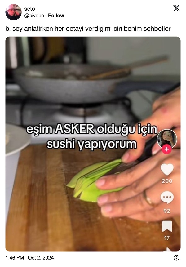 Niye suşi?