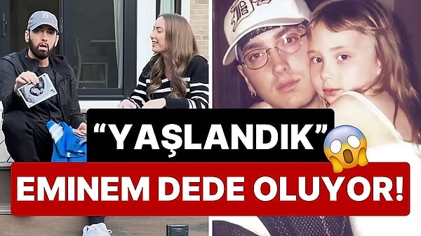 Dünyaca ünlü rapçi Eminem, ilk göz ağrısı Hailie'nin hamileliğini koca bir jestle duyurdu! Dede olacağını öğrenince şoka giren Eminem'in halleri sosyal medya kullanıcılarına koca bir iç çektirdi!