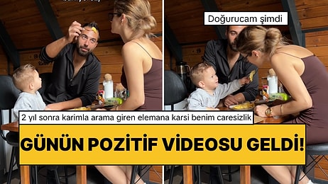 Babasının Annesine Nasıl Davrandığını Görünce Her Hareketini Taklit Eden Dünyalar Tatlısı Çocuk