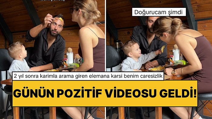 Babasının Annesine Nasıl Davrandığını Görünce Her Hareketini Taklit Eden Dünyalar Tatlısı Çocuk