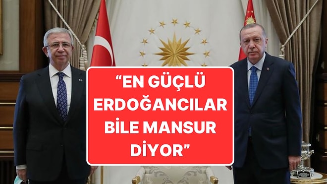 Cem Küçük’ten Al Haberi: “En Güçlü Erdoğancılar Bile Mansur Yavaş Diyor”