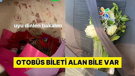 Aldıkları Çiçeklere Bebek Gibi Baktıklarını Kanıtlayan Kadınlar