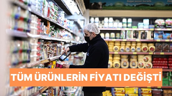 Marketlerde Zam Mesaisi: A’dan Z’ye Tüm Ürünlerin Fiyatı Değişti