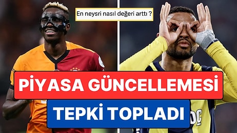 Transfermarkt Piyasa Değerlerinde Güncelleme Yaptı, Galatasaraylılar Tepki Yağdırdı!