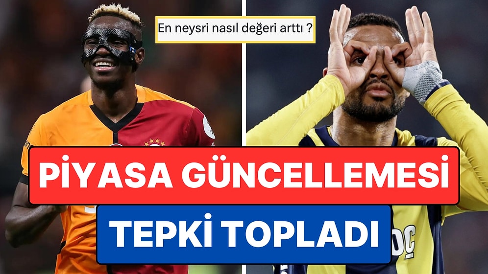 Transfermarkt Piyasa Değerlerinde Güncelleme Yaptı, Galatasaraylılar Tepki Yağdırdı!
